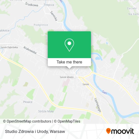 Studio Zdrowia i Urody map