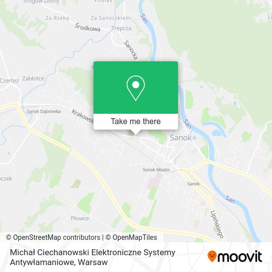 Michał Ciechanowski Elektroniczne Systemy Antywłamaniowe map