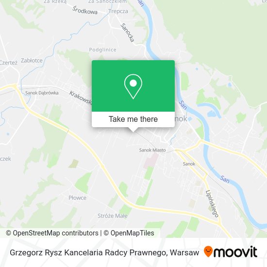 Grzegorz Rysz Kancelaria Radcy Prawnego map