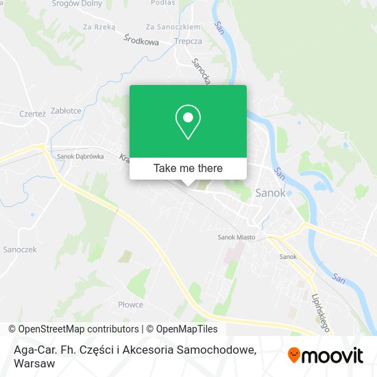 Aga-Car. Fh. Części i Akcesoria Samochodowe map