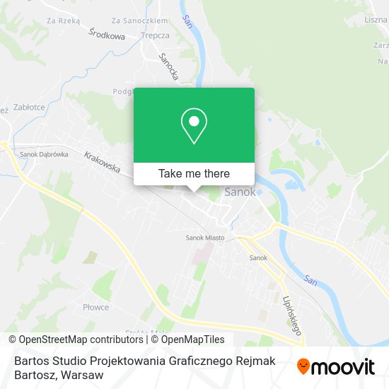 Bartos Studio Projektowania Graficznego Rejmak Bartosz map