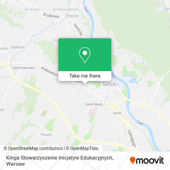 Карта Kinga Stowarzyszenie Inicjatyw Edukacyjnych