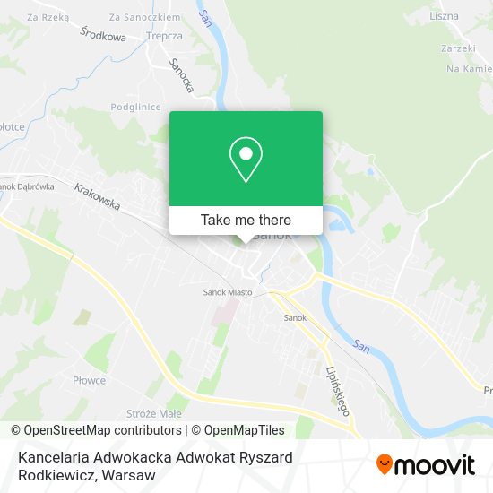 Kancelaria Adwokacka Adwokat Ryszard Rodkiewicz map