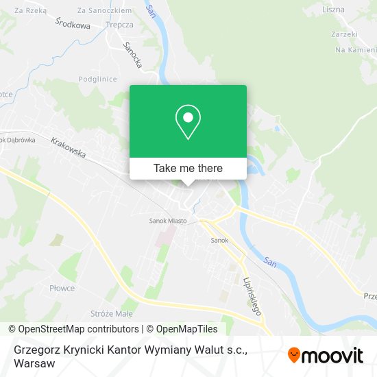 Grzegorz Krynicki Kantor Wymiany Walut s.c. map