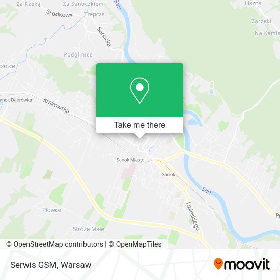 Serwis GSM map