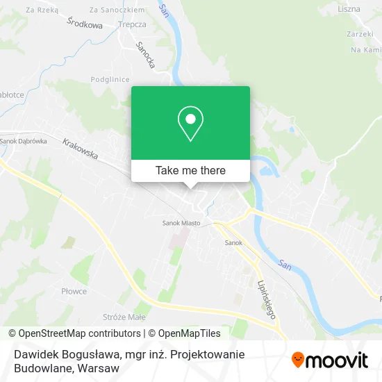 Карта Dawidek Bogusława, mgr inż. Projektowanie Budowlane