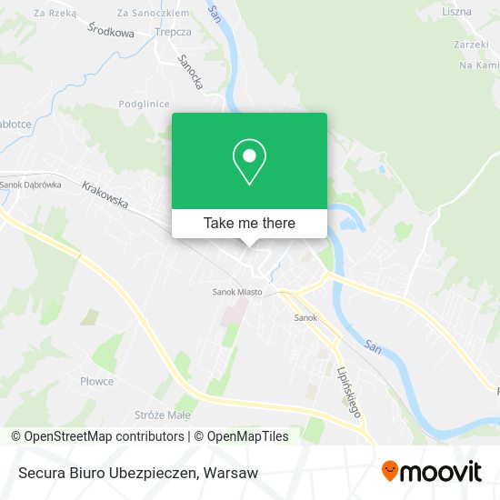 Secura Biuro Ubezpieczen map