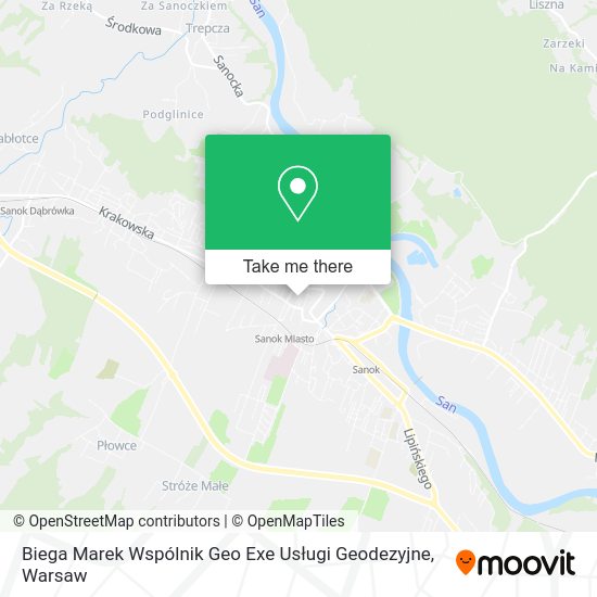 Biega Marek Wspólnik Geo Exe Usługi Geodezyjne map