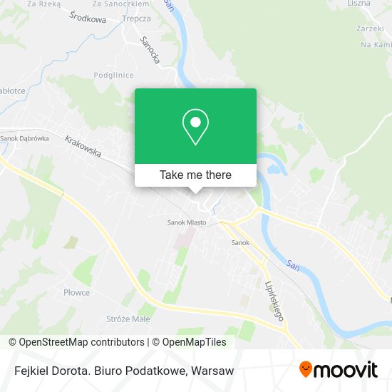 Fejkiel Dorota. Biuro Podatkowe map