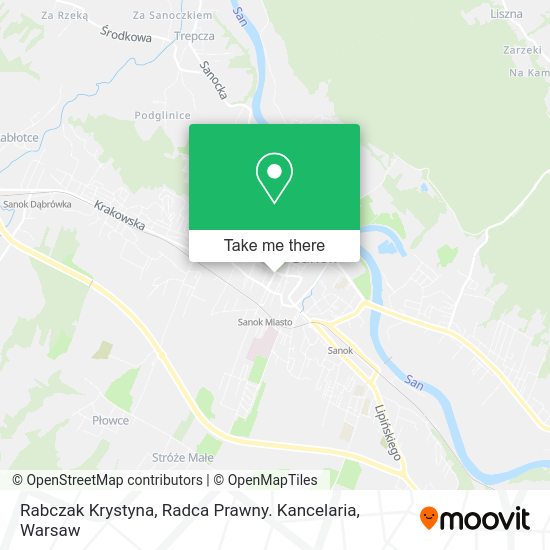 Rabczak Krystyna, Radca Prawny. Kancelaria map