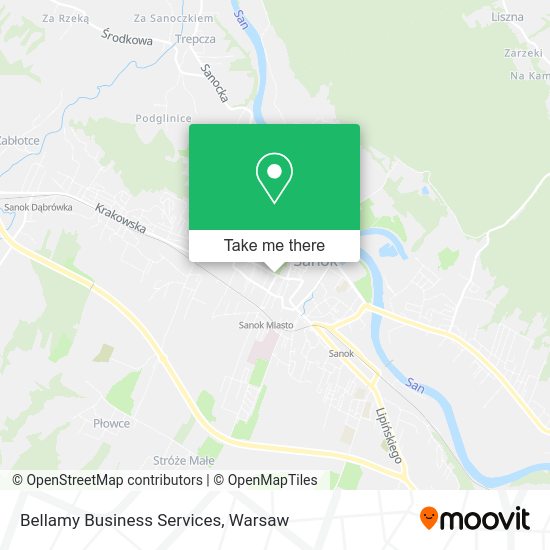 Bellamy Business Services map