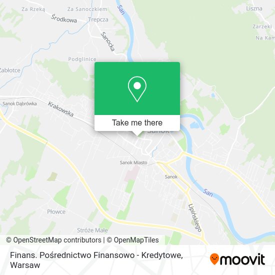 Finans. Pośrednictwo Finansowo - Kredytowe map