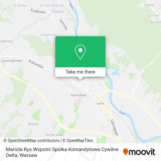 Mariola Rys Wspolni Spolka Komandytowa Cywilne Delta map