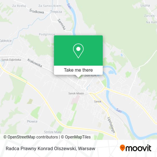 Radca Prawny Konrad Olszewski map