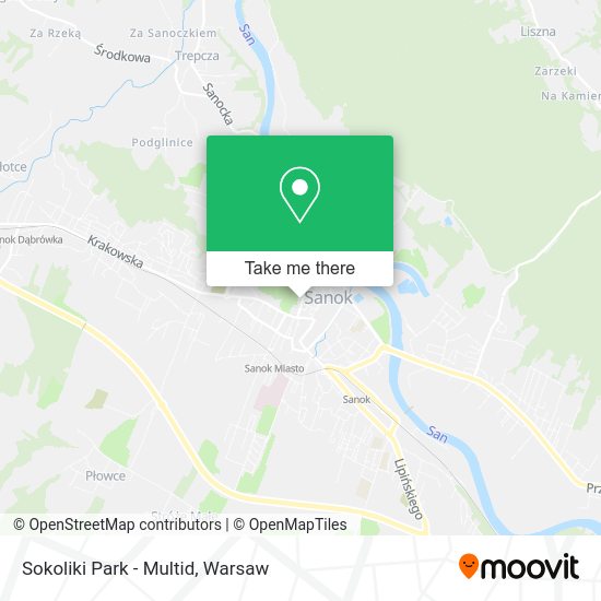 Sokoliki Park - Multid map