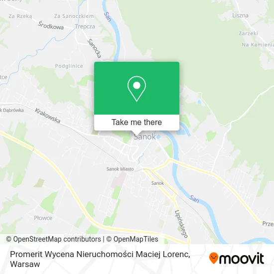 Карта Promerit Wycena Nieruchomości Maciej Lorenc