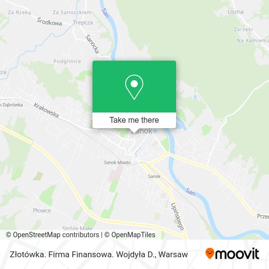 Złotówka. Firma Finansowa. Wojdyła D. map