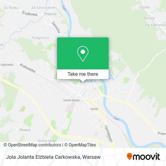 Jola Jolanta Elżbieta Carkowska map