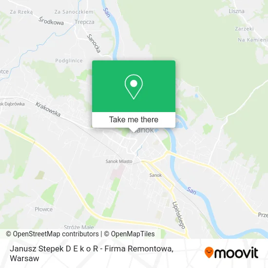 Карта Janusz Stepek D E k o R - Firma Remontowa