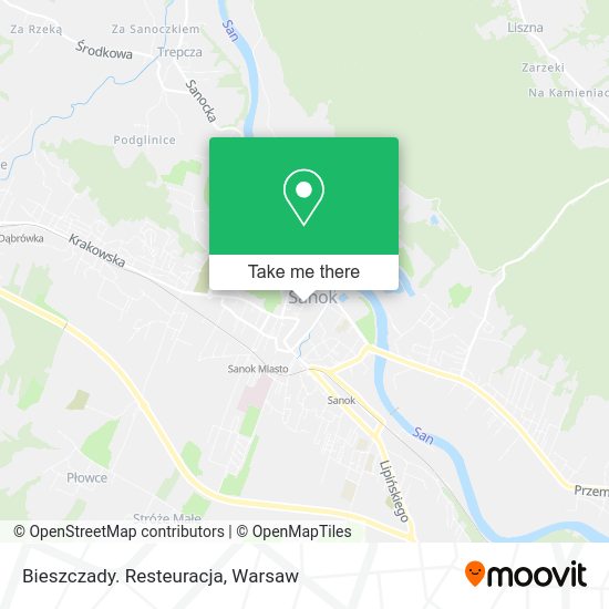 Bieszczady. Resteuracja map