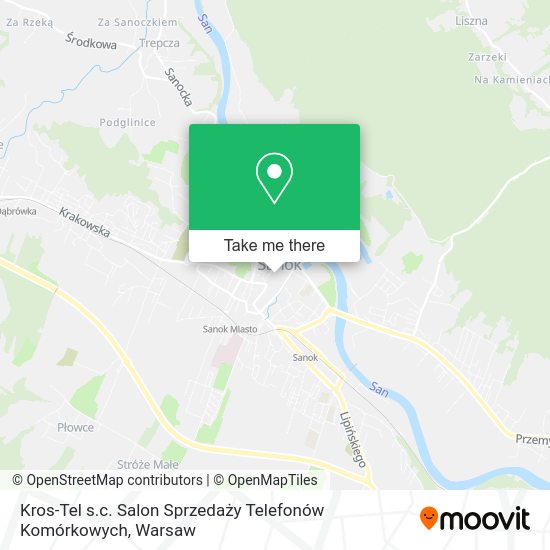 Kros-Tel s.c. Salon Sprzedaży Telefonów Komórkowych map