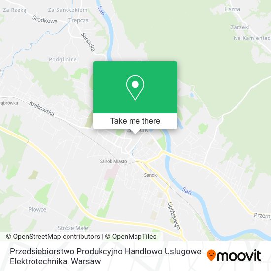 Przedsiebiorstwo Produkcyjno Handlowo Uslugowe Elektrotechnika map