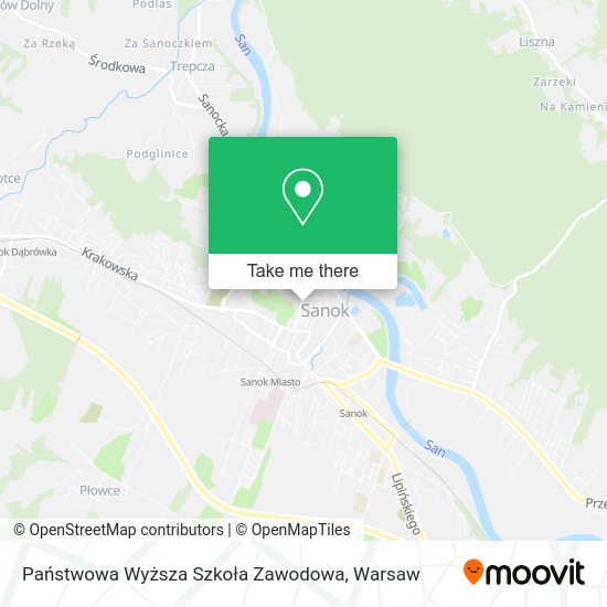 Państwowa Wyższa Szkoła Zawodowa map