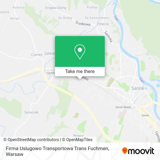 Карта Firma Uslugowo Transportowa Trans Fuchmen