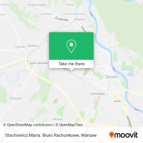 Карта Stachowicz Maria. Biuro Rachunkowe