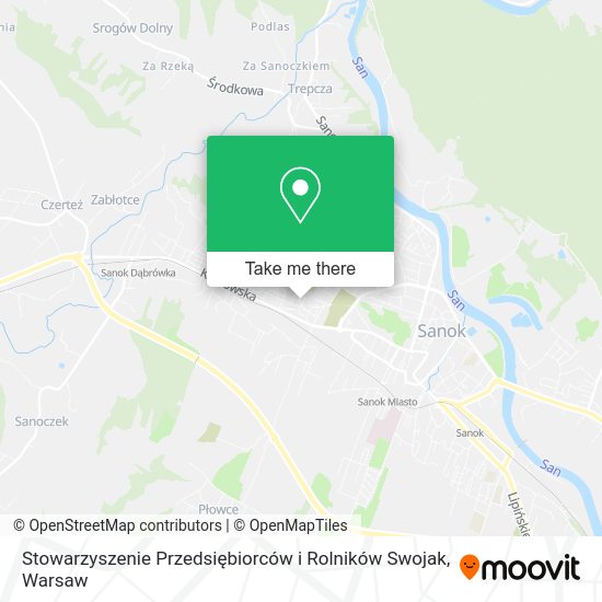 Stowarzyszenie Przedsiębiorców i Rolników Swojak map