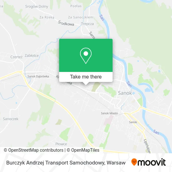 Карта Burczyk Andrzej Transport Samochodowy