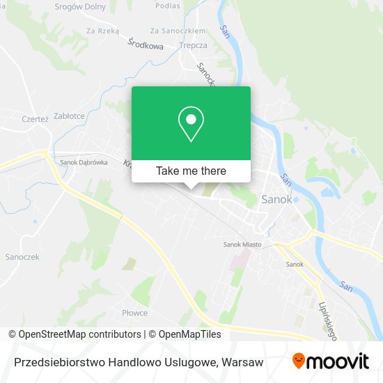 Przedsiebiorstwo Handlowo Uslugowe map