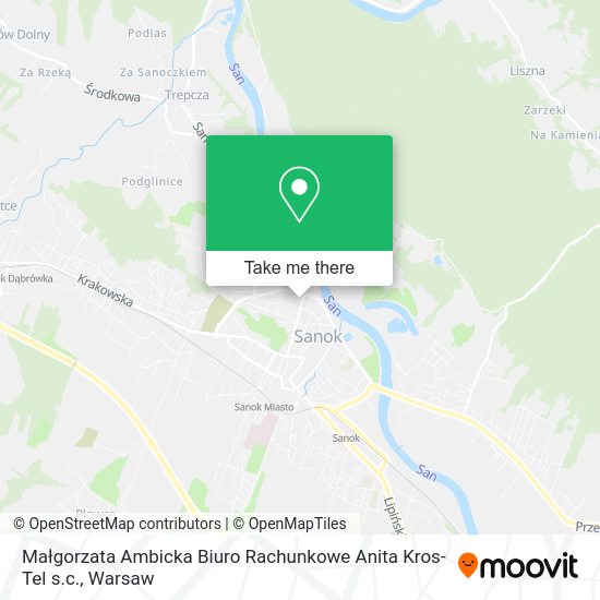 Małgorzata Ambicka Biuro Rachunkowe Anita Kros-Tel s.c. map