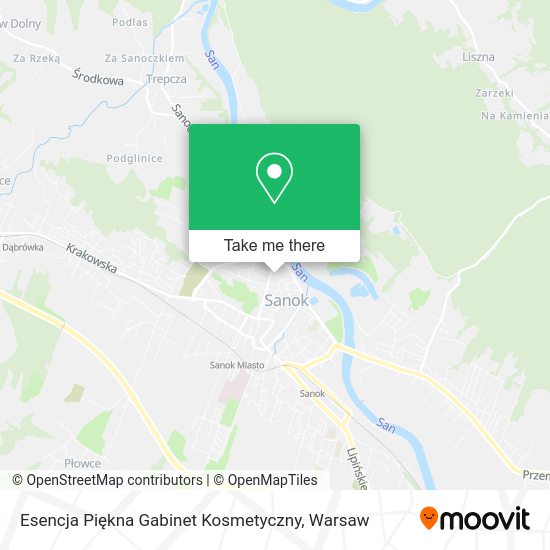 Esencja Piękna Gabinet Kosmetyczny map