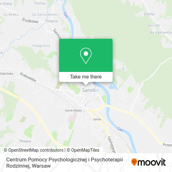 Centrum Pomocy Psychologicznej i Psychoterapii Rodzinnej map