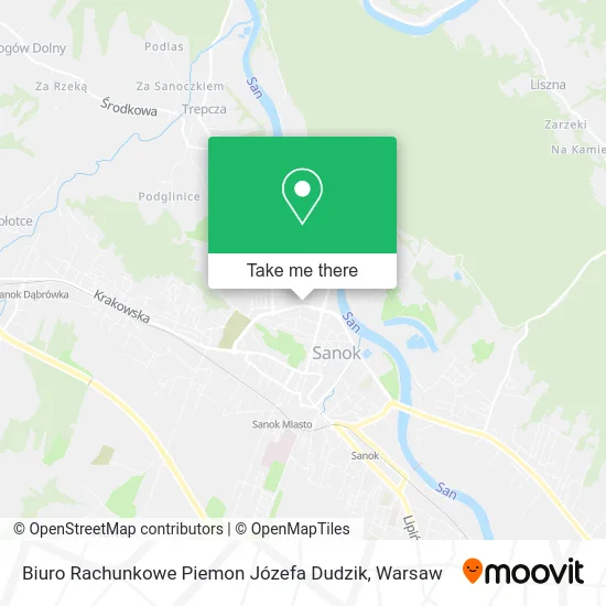 Карта Biuro Rachunkowe Piemon Józefa Dudzik