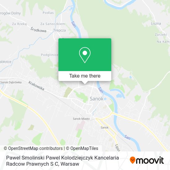 Pawel Smolinski Pawel Kolodziejczyk Kancelaria Radcow Prawnych S C map