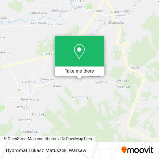 Hydromat Łukasz Matuszek map