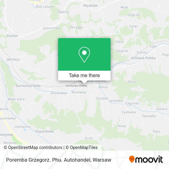 Poremba Grzegorz. Phu. Autohandel map