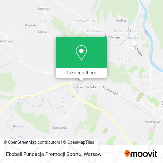 Ekoball Fundacja Promocji Sportu map