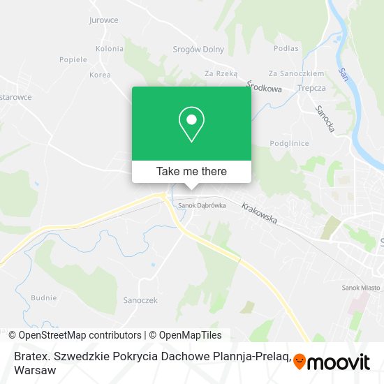 Bratex. Szwedzkie Pokrycia Dachowe Plannja-Prelaq map