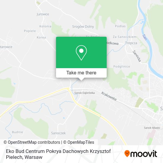 Eko Bud Centrum Pokrya Dachowych Krzysztof Pielech map