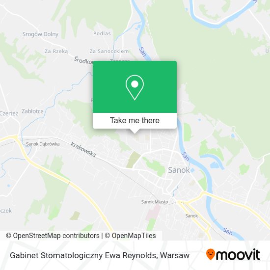 Gabinet Stomatologiczny Ewa Reynolds map