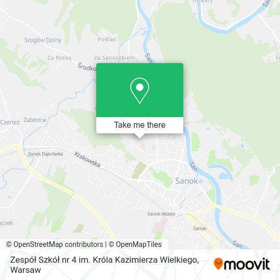 Zespół Szkół nr 4 im. Króla Kazimierza Wielkiego map