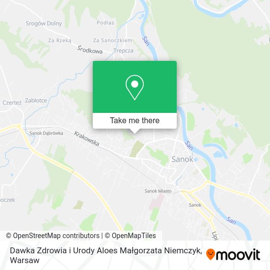 Dawka Zdrowia i Urody Aloes Małgorzata Niemczyk map