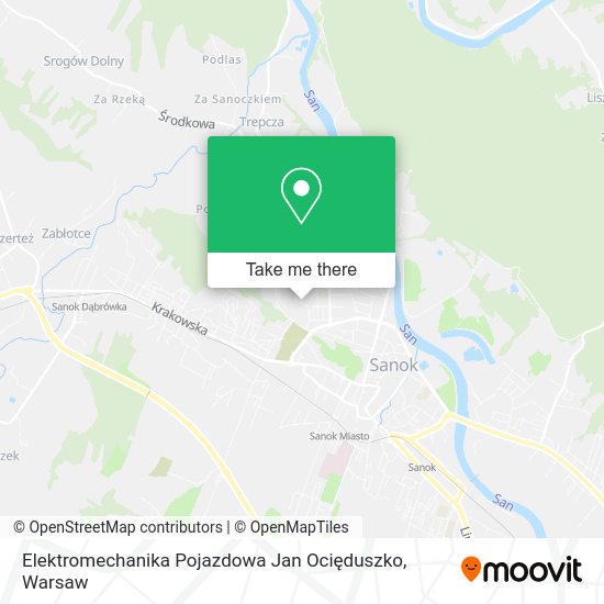 Elektromechanika Pojazdowa Jan Ocięduszko map