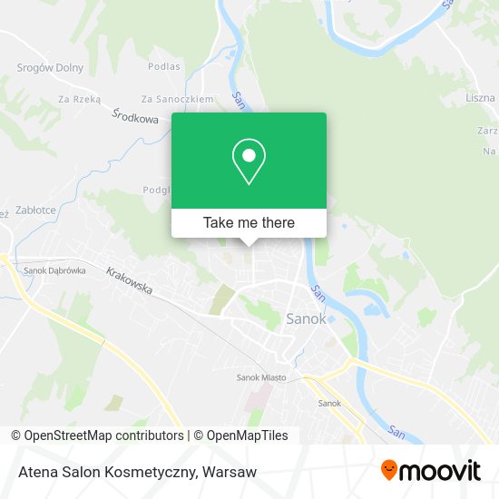 Atena Salon Kosmetyczny map