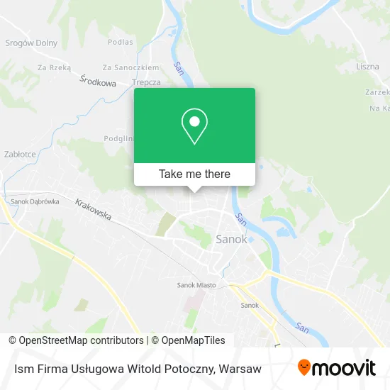 Ism Firma Usługowa Witold Potoczny map