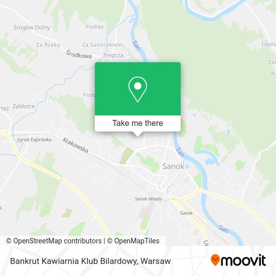 Bankrut Kawiarnia Klub Bilardowy map