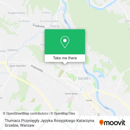 Tłumacz Przysięgły Języka Rosyjskiego Katarzyna Grzebie map